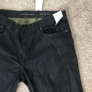 Mens 34x34 dark denim Calvin Klein Jeans